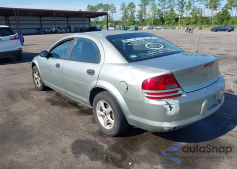 2004 Dodge Stratus Se z USA, uszkodzony, nr VIN 1B3EL36X44N285556